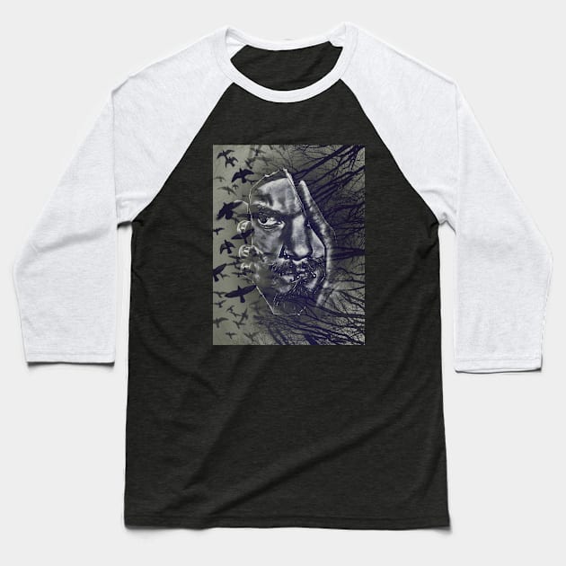 Twigg-Forest Noir Baseball T-Shirt by Scottyverse